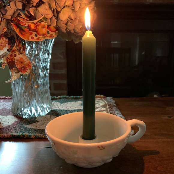 Westmoreland Glass Co. Other - Vintage Westmoreland Milk Glass Candle Holder